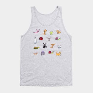 Collection of animals Tank Top